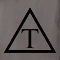 thumbnail image 3 of CafePress - Triangle Icon T Shirt - Womens Comfort Colors® Shirt, 3 of 4