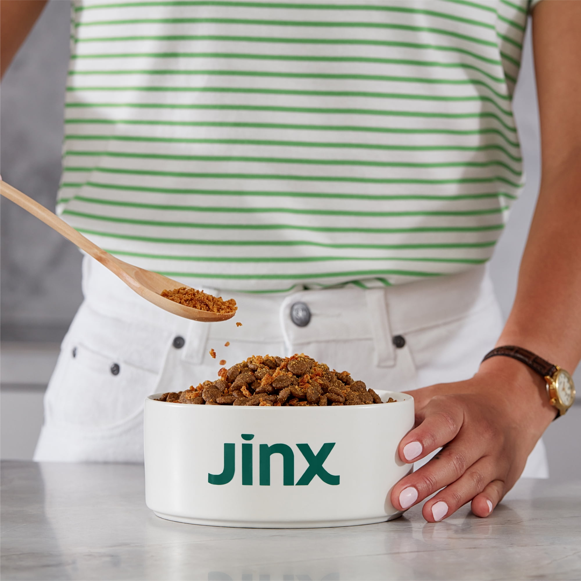 (6 pack) Jinx Crumbles Salmon Recipe Flavor-Boosting Natural Dog Food Topper, 4 oz Bag