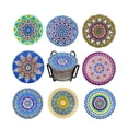 thumbnail image 2 of 16 posavasos de corcho absorbentes de 4 pulgada barra forma forma decoración de te Colco Posavasos de corcho con borde redondo, 2 of 9