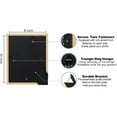 thumbnail image 7 of VIOLABBEY 8x10 Picture Frame Gold Set of 4, Photo frame for 5x7 Pictures with Mat or 8x10 without Mat, HD Real Glass, Vertical or Horizontal for Wall and Tabletop Display, 7 of 7