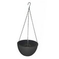 thumbnail image 1 of 8,6 Pouces Auto-Arrosage Planteur Suspendu Rond avec - Gris Foncé, 1 of 6