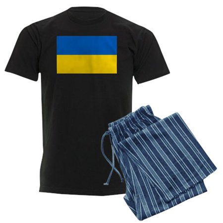 

CafePress - Flag Of Ukraine Pajamas - Men s Dark Pajamas