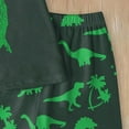 thumbnail image 5 of Toddler Boys Clothes Baby Boy Outfit Sets Baby Boy Summer Clothes 12 18 24 Month 3T 4T 5T Toddler Boy Outfits Dinosuar Set Gibobby(5-6 Years,Green), 5 of 6