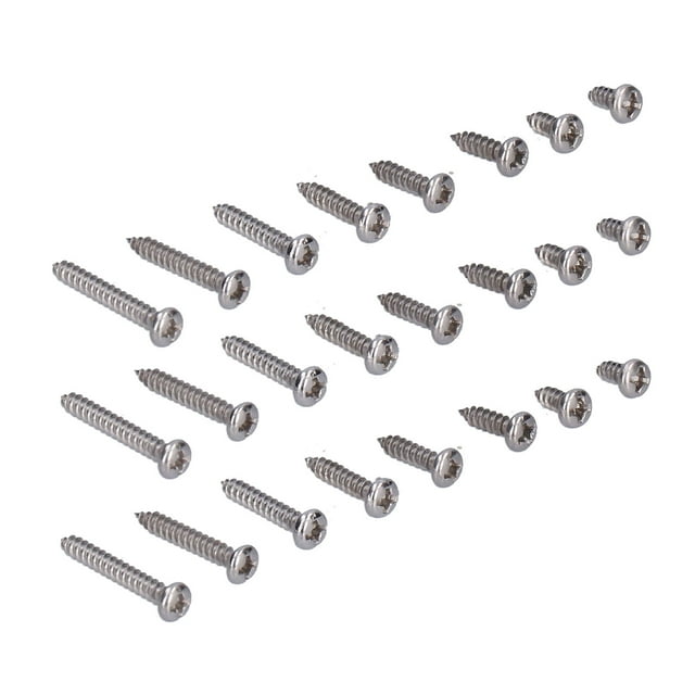 Cross Tapping Screws, Hardware Fasteners Standard Thread M3 Pan Head Screw For Ship Assembly For Electrical Repair