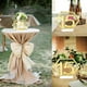 thumbnail image 3 of Wosthever Paquete de 15 signos de número de mesa, hexágono, fiesta, boda, cumpleaños, tarjeta de asiento, Bar, restaurante, cafetería, Kits de decoración para fiestas Oro, 3 of 6