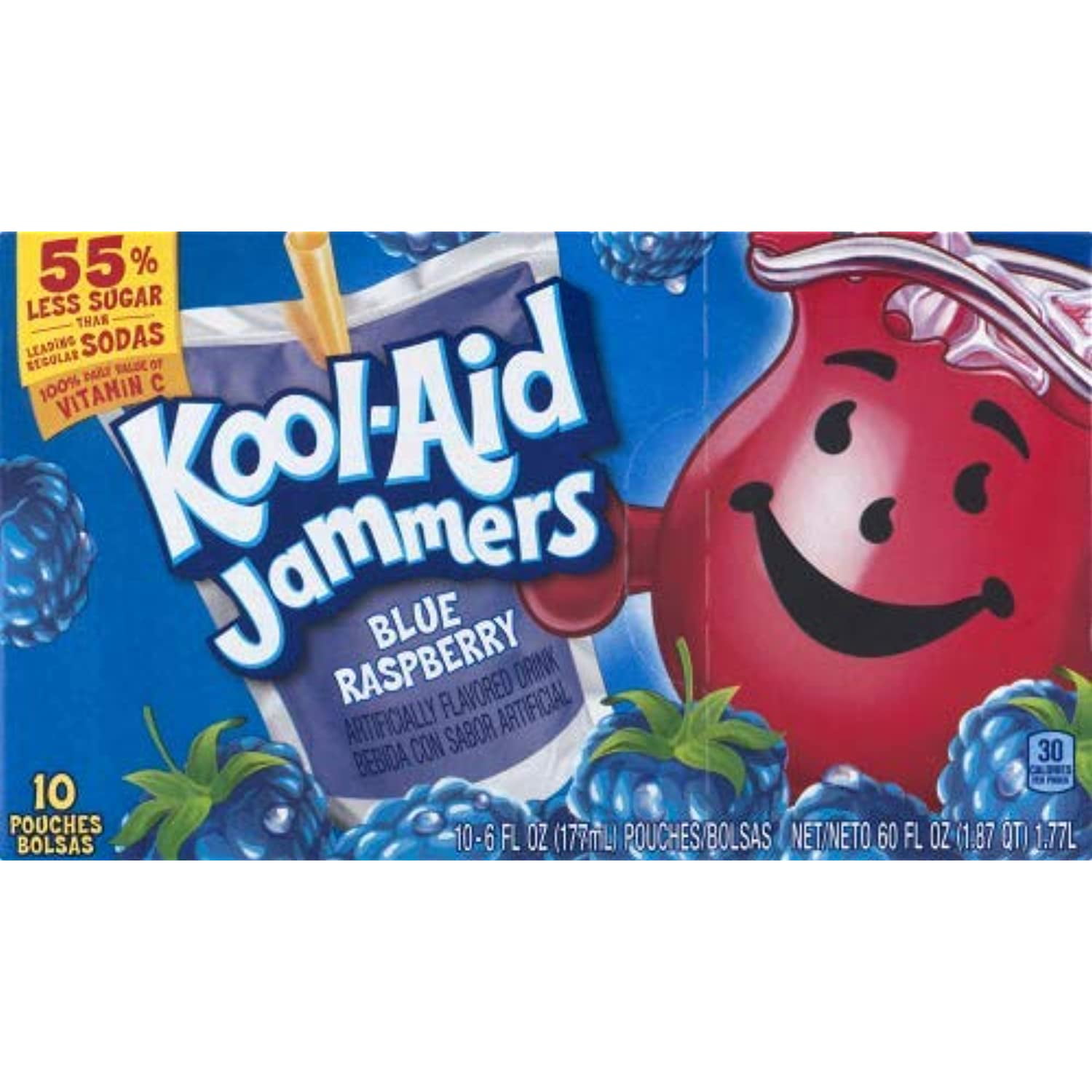 KoolAid Drink Mix, Ice Blue Raspberry Lemonade 19 Oz (Pack Of 2