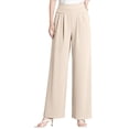 thumbnail image 2 of Delayuji Womens Business Pant Dressy Soft High Waist Wide Leg Pant Strecth Pants For Senior Women Ladies Workwear, 2 of 7