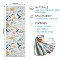 thumbnail image 2 of Pioneer Flower Floral Print Pattern Hot Yoga Mat Towel Non Slip for Hot Yoga - Quick-Drying Yoga Mat Cover with 4 Corner Pockets with Travel Bag - Hot Yoga Towel Non Slip 74"x26", 2 of 6