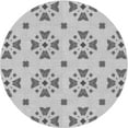 thumbnail image 1 of Ahgly Company Machine Washable Indoor Round Transitional Gray Area Rugs, 3' Round, 1 of 7