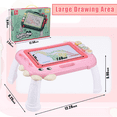 thumbnail image 6 of Flynow Magnetic Drawing Board, Sketch Doodle Board Pad Toy, Educational Learning Toys for Toddlers 1-3, Portable Toys for Baby Kids Boys Girls 1 2 3 Year Old Birthday Gift, 6 of 7