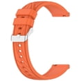 thumbnail image 3 of 18mm Textured Silicone Watch Strap Comfortable Fit for All Day Wear, 3 of 3