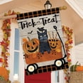 thumbnail image 4 of Briarwood Lane Trick Or Treat Wagon Halloween House Flag, 4 of 4