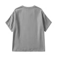 thumbnail image 7 of Xugsiok Womens Cardigan Sweaters Fashion Casual Solid Color V-Neck Button Down Short Sleeve Cover Up, 7 of 7