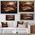 thumbnail image 4 of Designart "The Sacred Hallelujah Psalms in Judaism" Spiritual Wall Art Living Room, 4 of 5