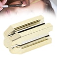 thumbnail image 1 of Eyebrow Pencil Sharpener, Alloy 4 in 1 Cosmetic Pencil Sharpener 4 Sides Improve Eyebrow Drawing Efficiency  for Home Use, 1 of 7