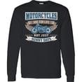 thumbnail image 3 of Inktastic Motorcycles Are for Life Biker Long Sleeve T-Shirt, 3 of 5