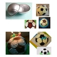 1 PCS 3D Half Round Ball Shaped Football Cake Mold 8 inch Thickening