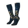 thumbnail image 2 of Balery Happy New Year 2024 (3) Fun Novelty Socks Men'S Women'S Crew Socks Funny Crazy Novelty Socks Quirky And Cool Socks, 2 of 9