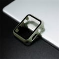 thumbnail image 2 of ALMNVO Compatible with Apple Watch Case 40mm 45mm 41mm 44mm 42mm 38mm, Full Coverage Hard PC Bumper with Tempered Glass Screen Protector Cover Accessories for iWatch SE Series 3 7 6 5 4 2 1, 2 of 7