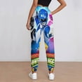 thumbnail image 2 of Power Rangers Women's Jogger Track Pants Print Drawstring Lounge Sweatpants Casual Trousers for Yoga, Workout S, 2 of 7