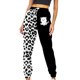 thumbnail image 2 of Puntoco Mujer Moda Casual Estampados Cintura Elástica Pantalones Largos Rectos Pantalones De Chándal Puntoco Puntoco-6754, 2 of 4
