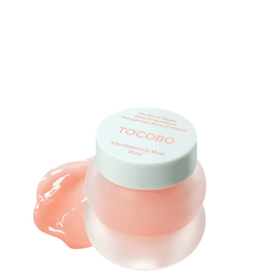 Tocobo Vita Glazed Lip Mask | No Stickiness | Smooth Lips.
