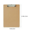 thumbnail image 3 of 5pcs Office File Folder Clip Board Delicate Office Paper Clip Conference Writing Board, 3 of 9