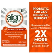 Align Probiotics, Daily Probiotic Supplement for Digestive Health, 56 Capsules, Unisex