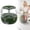 Green, variant on Candy Machine Dispenser,Valentine Candy Dispenser,Gift Mini Gumball Vending Machine Grain Dispenser with Lid Automatic Snack Jelly Bean Holder Plastic Jar Container with Lid(White)
