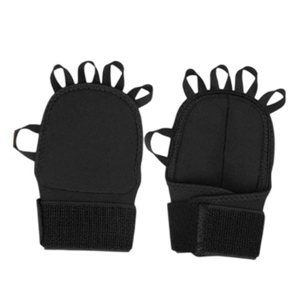yotijay Weighted Gloves Adjustable Enhanced Grips Hand Gloves Wrist Weights for Strength