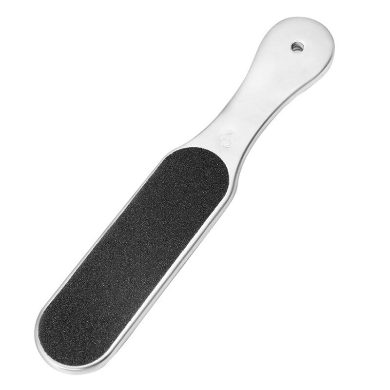 Remove Hard Skin Pedicure Rasp Foot File and Callus Remover With Replaceable Paddle Coarse/Fine Double Side Reusable Pads
