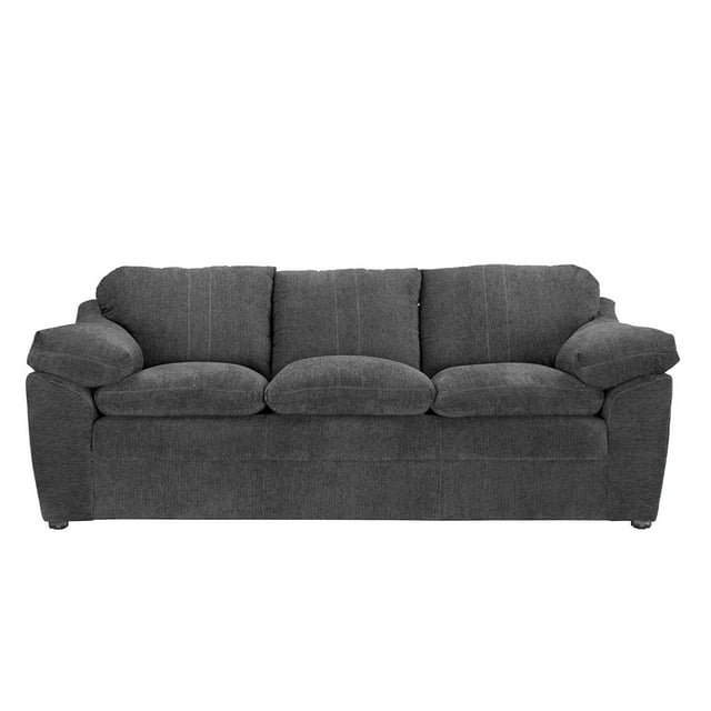 Sofá Aston (3 Plazas) Gris Oscuro