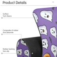 thumbnail image 4 of Yayeee Faucet Mat for Kitchen Sink 30" Diatomite Long Splash Guard Pad, Halloween Ghosts Purple, 2 Pack, 4 of 7