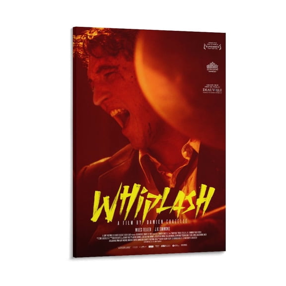 Whiplash Classic Movie Poster Gifts Canvas Painting Poster Wall Art Decorative Picture Prints Modern Decor 12x18inch(30x45cm)