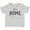 AC-Heather Grey, variant on It's Home- State of Nebraska Outline Distressed Text Boys or Girls Toddler T-Shirt