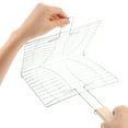 thumbnail image 3 of Camping Grilling Basket Grill Mesh Rack Vegetable Grill Mesh Meat Grill Rack Clip Style Grill Mesh, 3 of 8