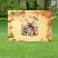 thumbnail image 2 of French Bulldog Celebrates Spring and Enjoys a Happy Easter Yard Sign Dog Lover Gifts Outdoor Home Lawn Garden Porch Decor - 02001, 2 of 5