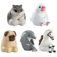 thumbnail image 2 of Japanese Genuine Gacha Scale Model Lap Around Waiting Animals Pigeons Chihuahuas Sheep Orangutans Action Figure Toy, 2 of 5