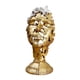 thumbnail image 2 of Figura de rostro humano, decoración creativa para el hogar, escultura abstracta, adorno de escritorio Oro, 2 of 9