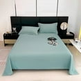 thumbnail image 6 of Bed Sheet Set, Cotton Sheet Twin, Hotel-Quality, Easy Care, Bedsheets Soft and Cool, with Deep Pocket, Gifts for All Seasons Green Clearance!, 6 of 8