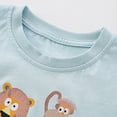 thumbnail image 5 of WhouRiu Boys Casual Outfits Short Sleeve Cartoon Graphic Tees And Shorts Sets Kids Summer Clothes, 5 of 8