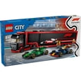 thumbnail image 3 of LEGO City F1 Truck with RB20 & AMR24 F1 Cars, Model 60445, Ages 8+, 3 of 8