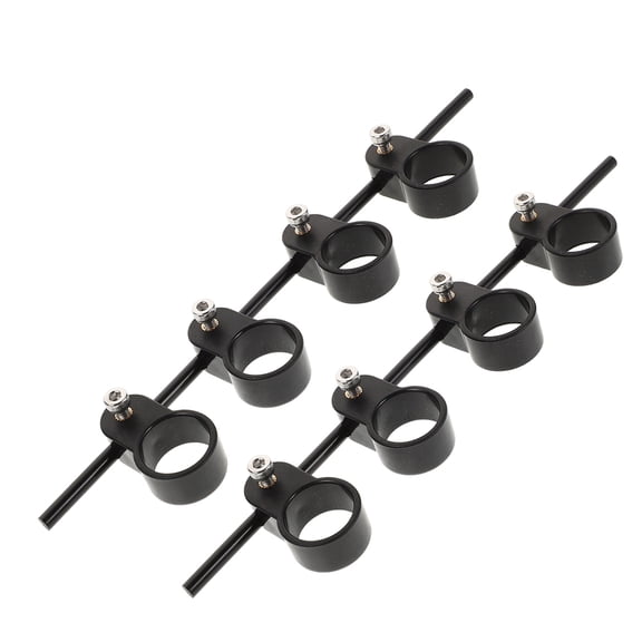 Mobestech 2pcs Guitar Finger Expander Black Adjustable Resistance Hand Exerciser