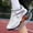 White Blue Plum Red, variant on Sneakers, Women's Volleyball Shoes Tennis Shoes, Professional Performance Model, Seamless Mesh Upper for Breathable Comfort Without Stuffiness, Lightweight and Wear-resistant Outsole with