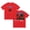 Red, variant on Brandi Carlile The Human Tour 2026 T-shirt Crewneck Short Sleeve Men Women Cotton Tee