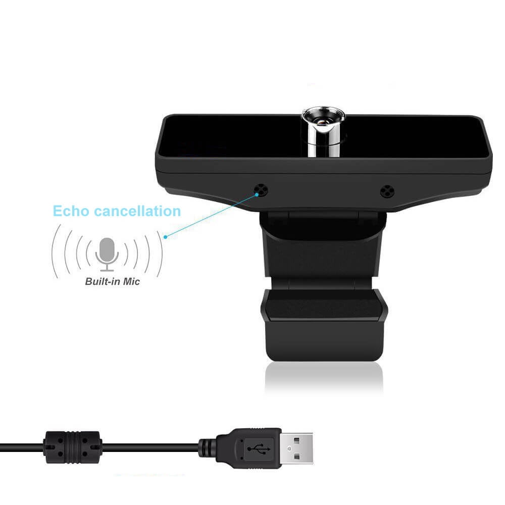 NeonTEK AN810 1080P USB Webcam - Plug and Play