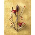 thumbnail image 2 of Home Locomotion 10013923 Applique Chauffe-Plat Ruby Blossom, 2 of 2