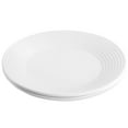 thumbnail image 2 of Gibson Ultra 135274.04 Patio Tempered Opal Glass Dinner Plate Set, White - 4 Piece, 2 of 5