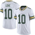 thumbnail image 1 of Jersey De Rugby Jersey Bordado Packers #10 Love Summer Style Rugby White New Sportswear-L, 1 of 2
