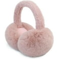 thumbnail image 2 of Foldable Ear Muffs for Women Cold Weather Fluffy Earmuffs Winter Warm Headband Cute Slouchy Ear Warmers, 2 of 5